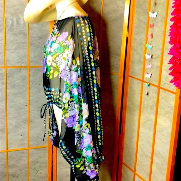 Ash & Sara Cover up short caftan L - Picture 3 of 6